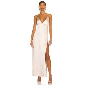 MORE TO COME Regina Maxi Dress in Champagne